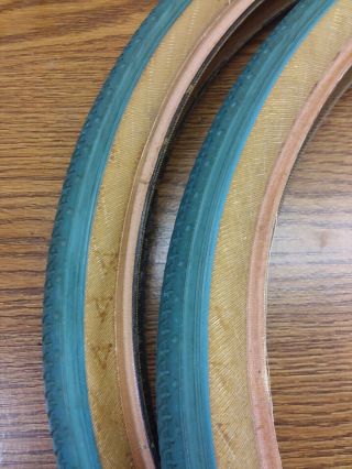 VERY RARE 80s Haro Master Blue Freestyle Tires 20x1.  75 Old School BMX Sport FST 10