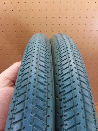 VERY RARE 80s Haro Master Blue Freestyle Tires 20x1.  75 Old School BMX Sport FST 7