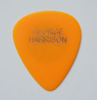 George Harrison Guitar Pick Very Rare - The Beatles -