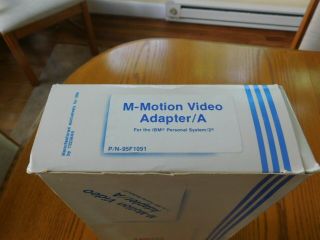 Vintage IBM Microchannel Motion Video Adapter/A FACTORY BOX 95F1091 NOS 2