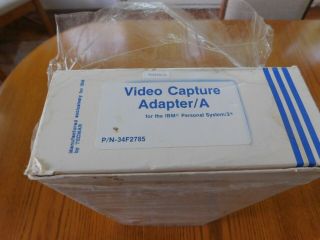 VINTAGE IBM Microchannel Video Capture Adapter/A FACTORY BOX 34F2785 NOS 2