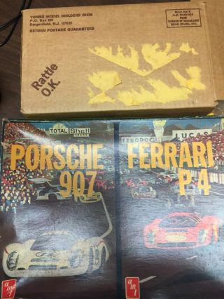 Amt Ferrari P4 & Porsche 907 Vintage Road Race Double Kit & Jeep Cj - 7 (6923)