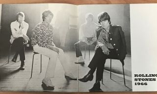 VINTAGE ROLLING STONES TOUR PROGRAM AFTER - MATH TOUR 1966 3