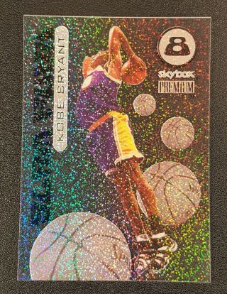 Kobe Bryant 1998 - 99 Skybox Premium Slam Funk Rare Insert Card Los Angeles Lakers