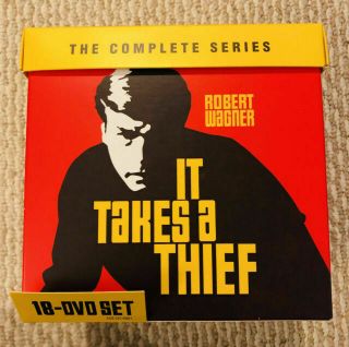It Takes A Thief: The Complete Series Dvd Set.  Rare Find
