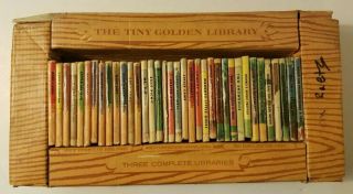 Tiny Golden Library:36 Vintage Mini Children 