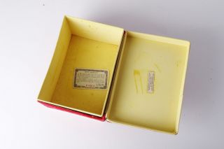 Leica Leitz vintage red velvet box only for M3 camera - rare 5