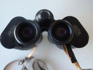 Vintage Carl Zeiss,  Jena,  Jenoptem 10 x 50 W binoculars in a brown case 4