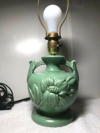 Vintage Electric Pottery Lamp Van Briggle,  Roseville,  ???