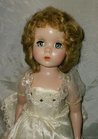 Early 1950s 17 " Madame Alexander Maggie Walker Doll Needs A Little Tlc
