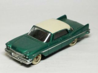 Vintage Dinky Toys 545 1959 Desoto Diplomat 4 Door Hardtop Teal And White