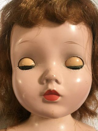 3 Days Only Vintage Madame Alexander Cissy Doll ❤ TLC Redhead for Repair/Parts 2