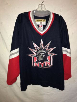 York Rangers Vintage Koho Nhl Third Jersey Lady Liberty