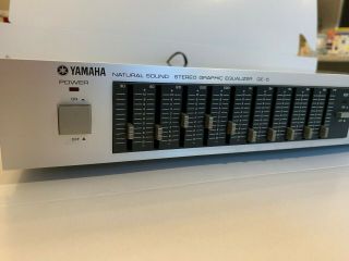 Yamaha Natural Sound Stereo Graphic Equalizer GE - 5 Vintage 2