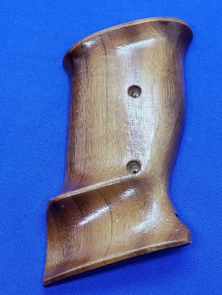 Vintage Factory Smith & Wesson Model 41 Smooth Wood Target Grips 6