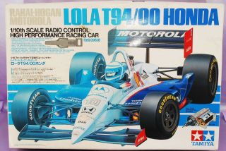 Rare Tamiya 1/10 Rc Lola T94/00 Honda F1 Model Kit 58148