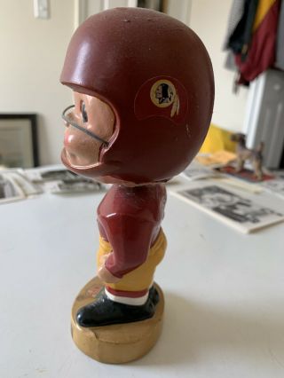 Vintage 1960’s Washington Redskins Bobble Head Made In Japan 3
