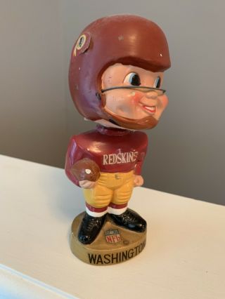 Vintage 1960’s Washington Redskins Bobble Head Made In Japan 8