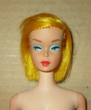 Blonde Color Magic Barbie Head High Color