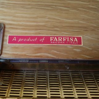 Vintage Farfisa Pianorgan III Electric Air Organ Piano Italy W/ Matching Bench 3