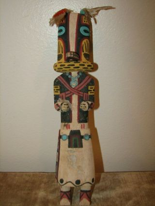 Vintage Native American Carved Wood Hopi Kachina