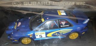 Autoart 1/18 Subaru Impreza Wrc 22b Burns/reid Monte Carlo Night Lights Rare