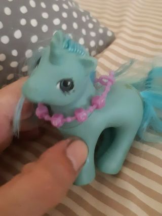 MY LITTLE PONY EL GRECO G1 BABY UNICORN RARE 8