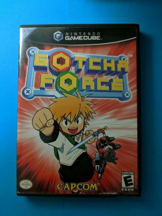 Gotcha Force (nintendo Gamecube,  2003) Pre Owned Complete Rare
