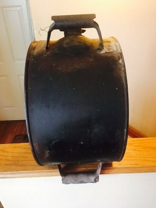 Rare Sinclair Opaline Motor Oil 5 Gallon Rocker Can Gas Station 4