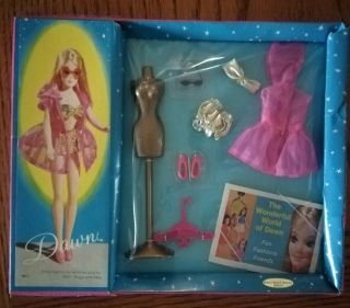 Dawn Pippa Doll Vintage " Bikini Beach Bunny” 0617 Gold Lame Bikini Nrfp Vhtf