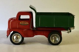 Vintage Tonka 1953 Cab Over Engine Dump Truck Red & Green