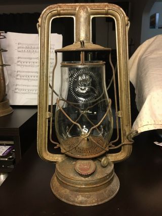 Vintage German Nier Feuerhand Kerosene Lantern 257