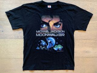 Michael Jackson Moonwalker Shirt 1988 Vintage