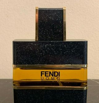 Vintage Fendi Uomo For Men Eau De Toilette Spray Cologne 1.  7 Oz.  50 Ml
