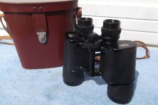 Rare German Carl Zeiss Jena Binoculars Binoctem 7x50 Sn.  2519714,  Case