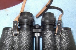 Rare German Carl Zeiss Jena Binoculars Binoctem 7x50 SN.  2519714,  CASE 8