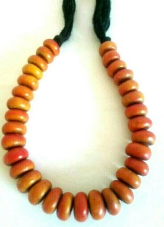 Vintage Moroccan Necklace Jewelry Berber Beads/ Handmade Tribal Necklace