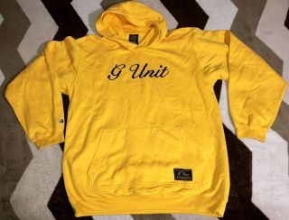 Vintage Rare G Unit 50 Cent Certified Hoodie Sweater Mens Sz Xl