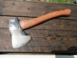 Vintage Plumb Scout Axe National Pattern W/ Be Prepared Logo Old Hatchet