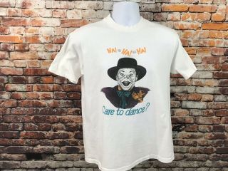 Vtg Batman Joker Jack Nicholson 89 Single Stitch Made In Usa T - Shirt (255)