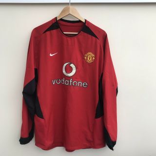 Rare Vintage Manchester United Football Shirt 2002/02 Van Nistelrooy 10 2
