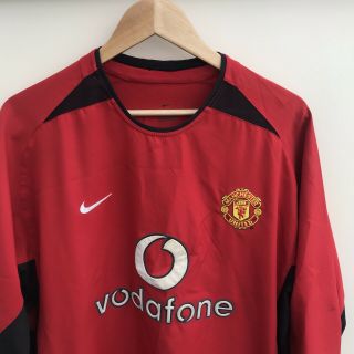 Rare Vintage Manchester United Football Shirt 2002/02 Van Nistelrooy 10 3