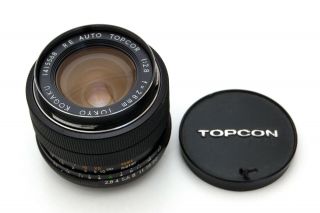Topcor Topcon Exakta Re Auto 28mm F/2.  8 Lens Rare Black