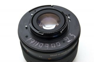 Topcor Topcon Exakta RE Auto 28mm f/2.  8 Lens RARE BLACK 4