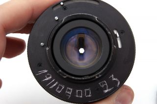 Topcor Topcon Exakta RE Auto 28mm f/2.  8 Lens RARE BLACK 5