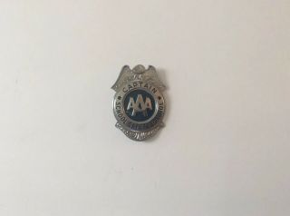Vintage Aaa School Safety Patrol Captain’s Badge