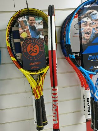 5x Wilson ncode six one 95 tennis rackets - ultra rare - fantastic 3
