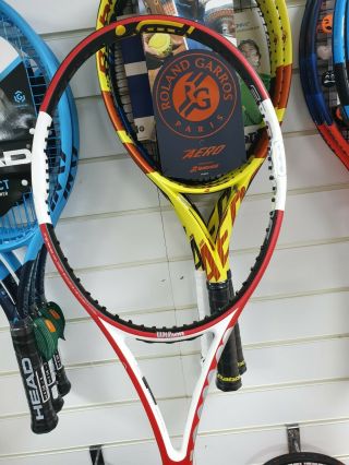5x Wilson ncode six one 95 tennis rackets - ultra rare - fantastic 8