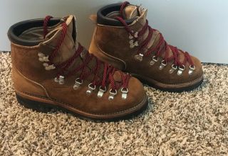 Dexter Vintage Mountaineering Hiking Boots Vibram Soles Mens 7 M Women’s 8.  5
