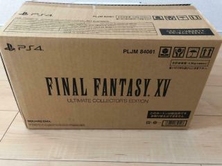 Final Fantasy XV Ultimate Collectors Edition PS4 Square Enix e - STORE rare 2
